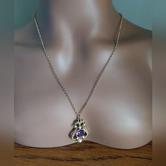 Avon Jewelry Set Gold Necklace - Picture 11 of 13